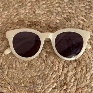 Madewell Cream Sunglasses